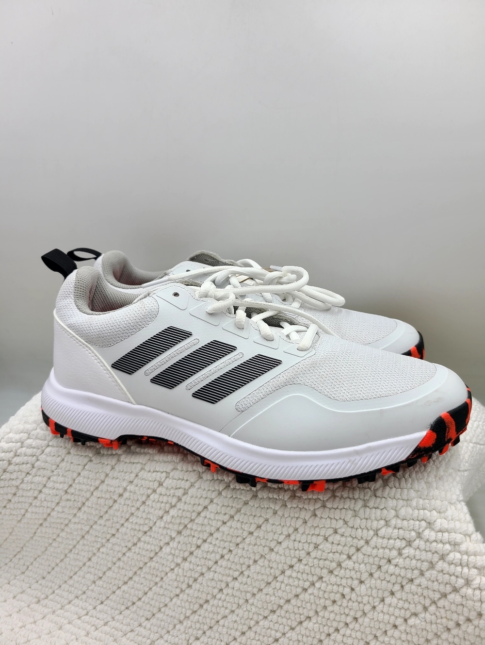 adidas White Gray Athletic Sneaker